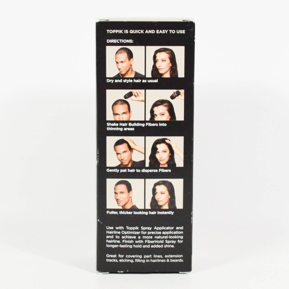 Toppik Hair Building Fibers Conceal Fine or Thinning Hair Dark Brown - Picture 2 of 2